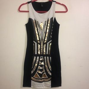 Tribal mini dress